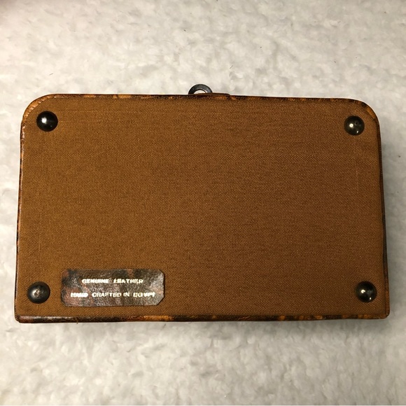 Hand Crafted Leather Egyptian Keepsake Box - Picture 7 of 16